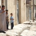 Families living in Tall Afar, Iraq came out of their homes to speak with re