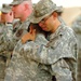 2nd Lt. Latella consoles a fellow Soldier