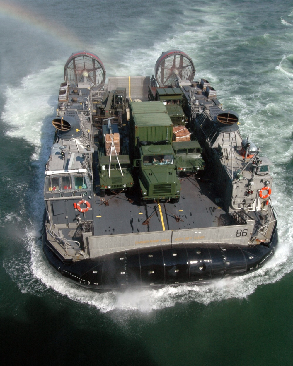 Landing Crafts Transport Cargo to New Orleans