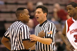 Col. Clark discusses a technical foul