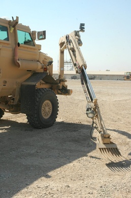 The retractable arm of the Buffalo 4