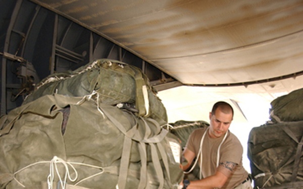 Spc. Rashdan, parachute rigger