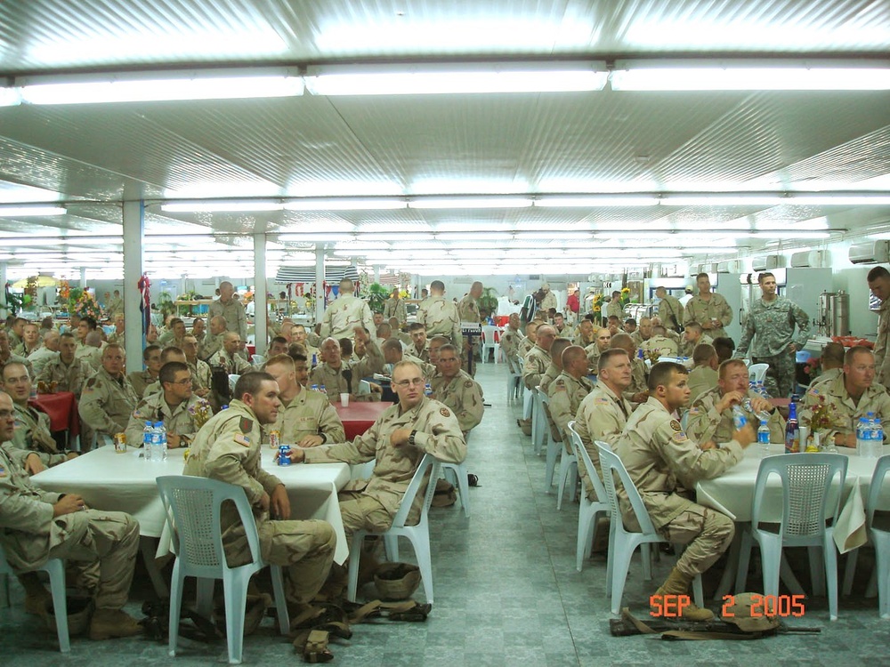 Task Force 1-148 Field Artillery Combat Dine-in