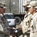 Staff Sgt. Javier Echols smiles as he receives the Silver Star Medal