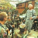 Major General Gregory J. Vadnais talks to Soldiers from the Alliance