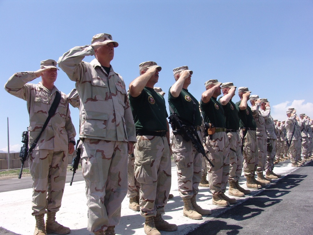 Soldiers graduate from the first Infantry course in a combat zone since Wor