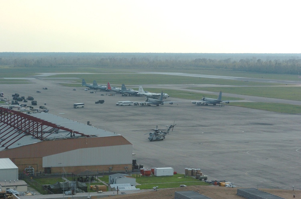 Evening at Belle Chasse Naval Reserve Center