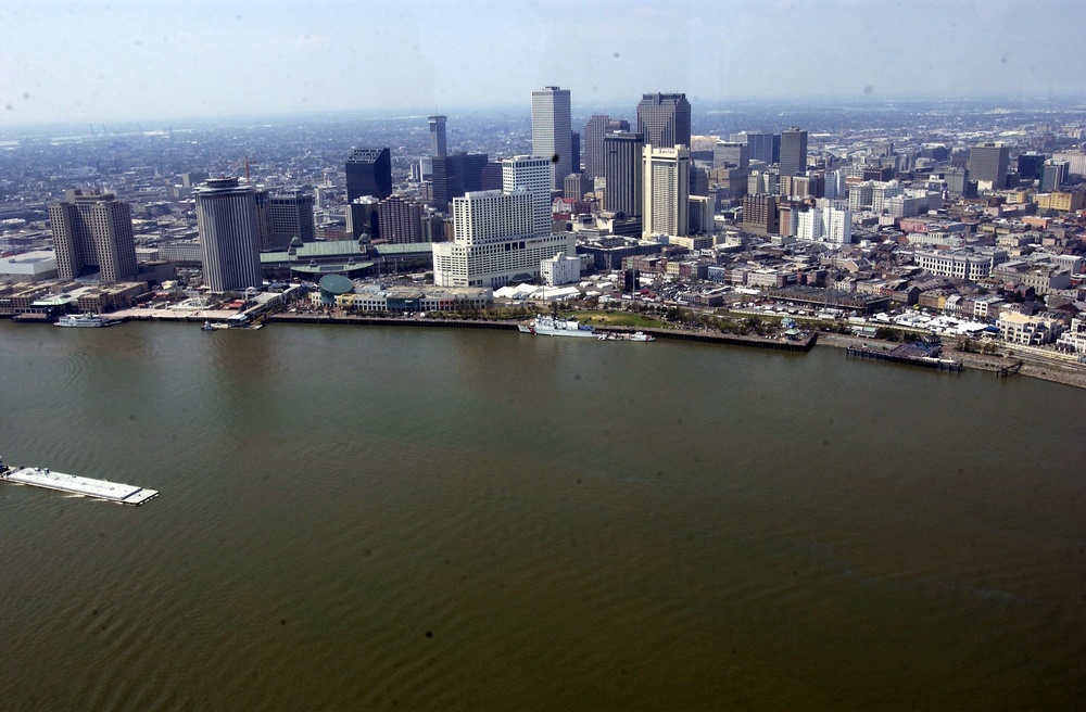 New Orleans from the sky