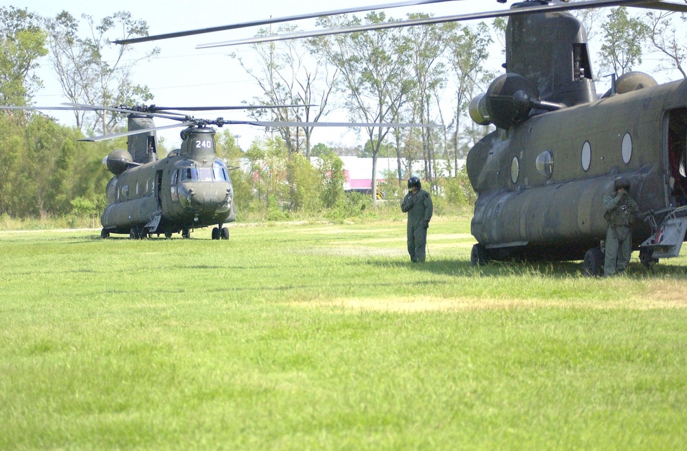 Chinnoks deployed to assist in hurricane releif efforts