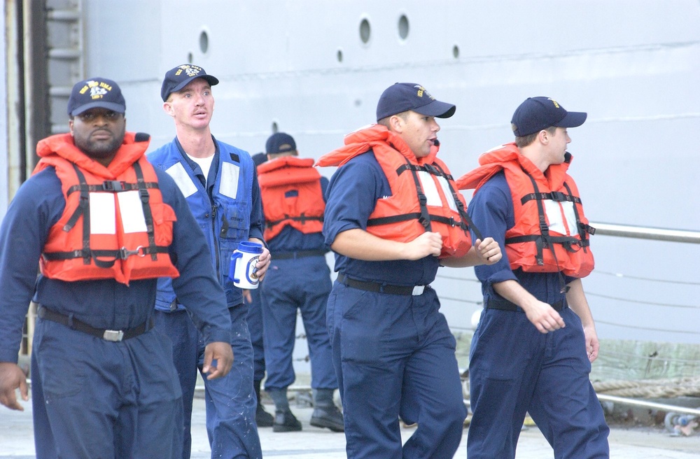 USS Iwo Jima Crew Members