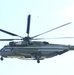 Marine One Transports President Bush to the USS Iwo Jima