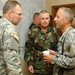 Brig. Gen. Matthew Kambic, Brig. Gen. Jack Lee, and Maj. Gen. Gregory Vadna