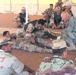 Sgt. Cory Smith observes Iraqi Army basic first aid training