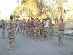 Combined morning PT training