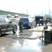 Chemical specialists vehicles with hot-soapy water