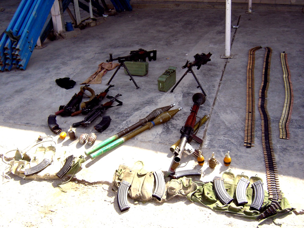 Weapons Cache Found Sept 16