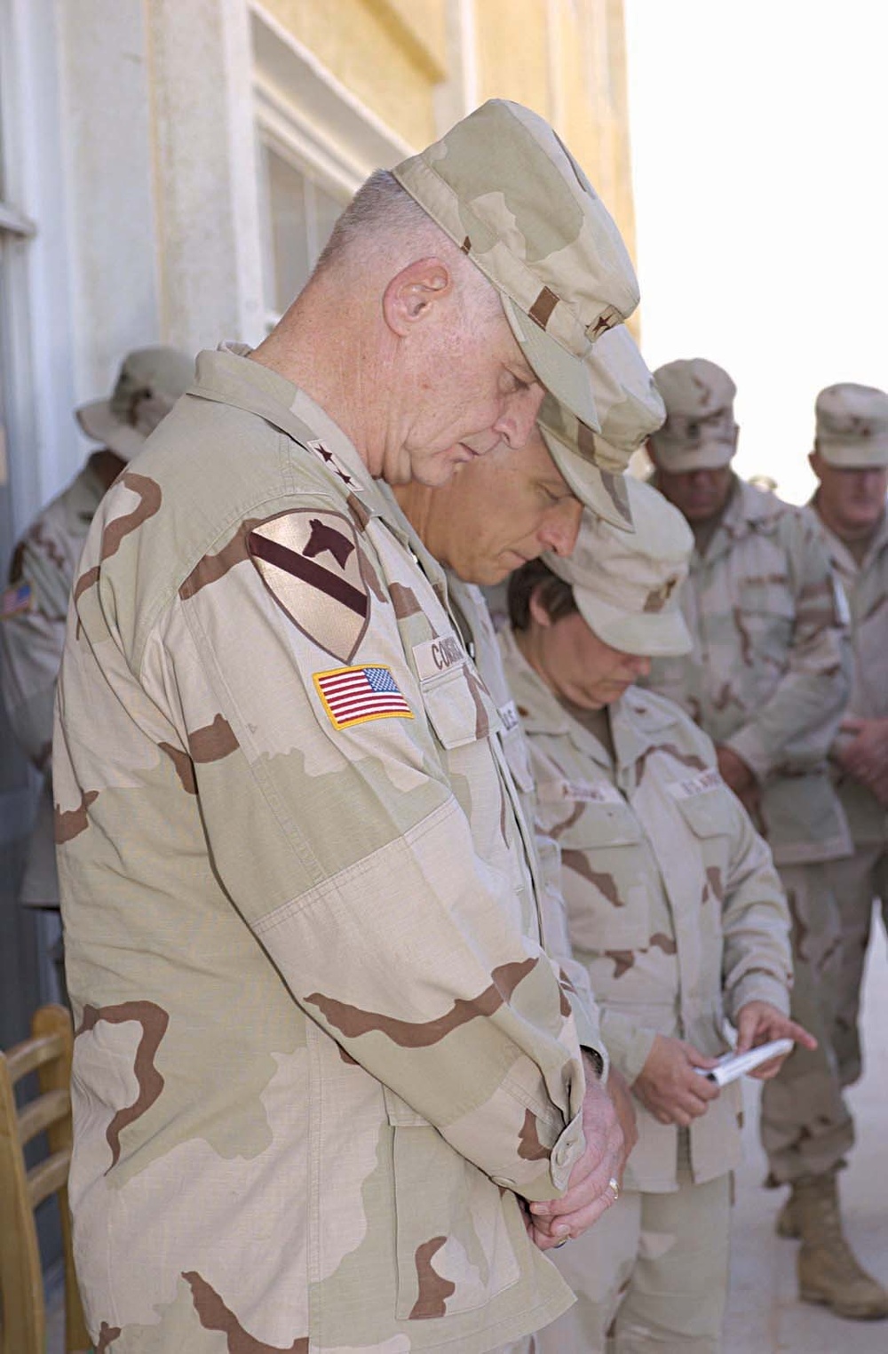 Sept. 11th Memorial service at Mubarak Military City
