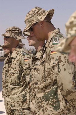 Sept. 11th Memorial service at Mubarak Military City