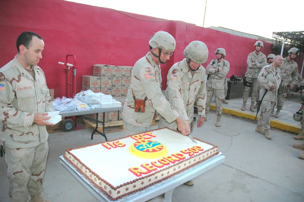 116th BCT Celebrates 650 Reenlistments