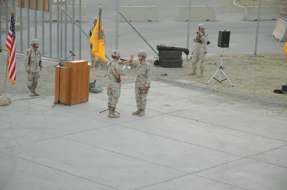 116th BCT Celebrates 650 Total Reenlistments