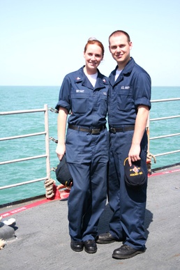 Bryant siblings reunite for a day aboard the USS Chosin