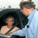 Ohio Governor Bob Taft visits Hancock County, Miss.