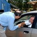 Ohio Governor Bob Taft visits Hancock County, Miss.