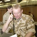 British Capt. Sean Cronin on the Phone