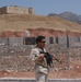 Kurdish security stands guard