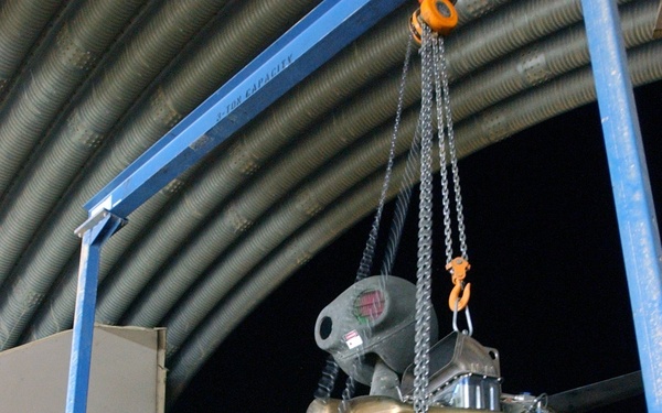 Cav helicopter maintenance