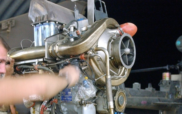 Cav helicopter maintenance