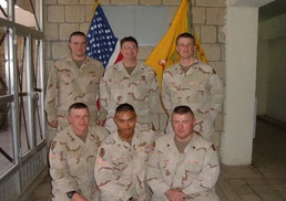 E Troop soldiers reenlist in theater