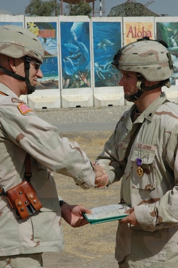 Purple Heart recepient