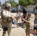 B Company, 451st Civil Affairs Battalion Helps Out at a Local School