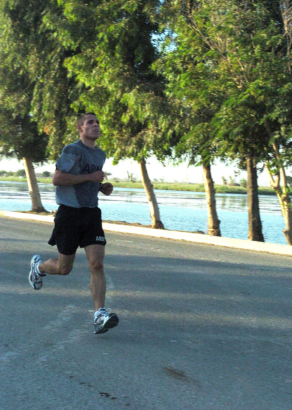 Lt. Jamie Carmichael Sprints to the Finish