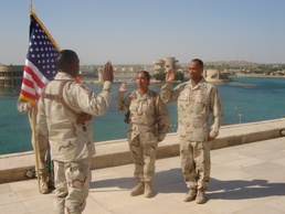 Task Force Baghdad rings up 4,000 re-ups for FY05