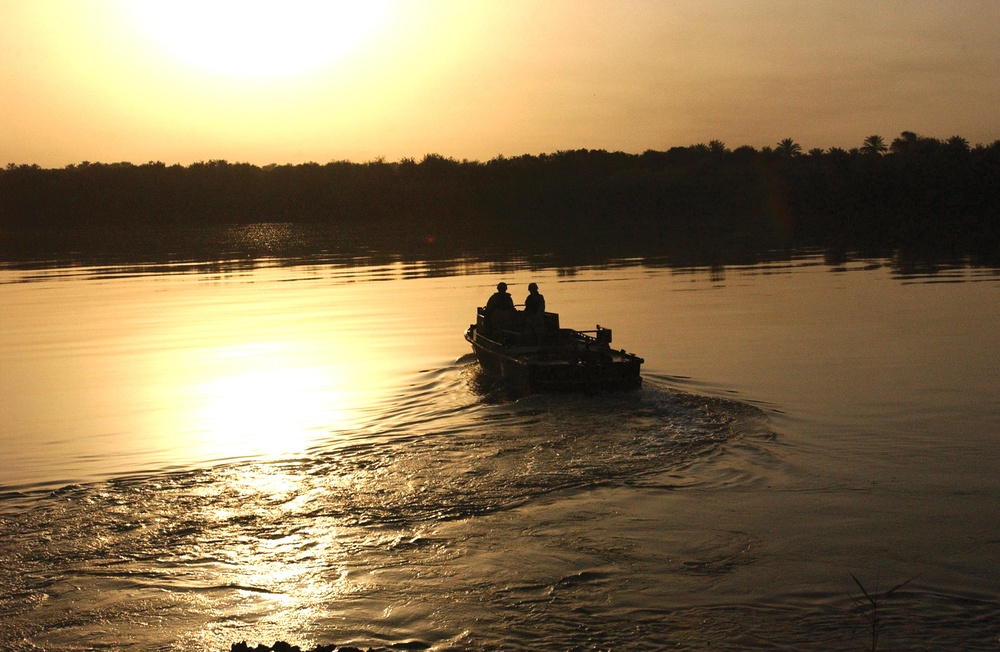 Sunrise on the Tigris River