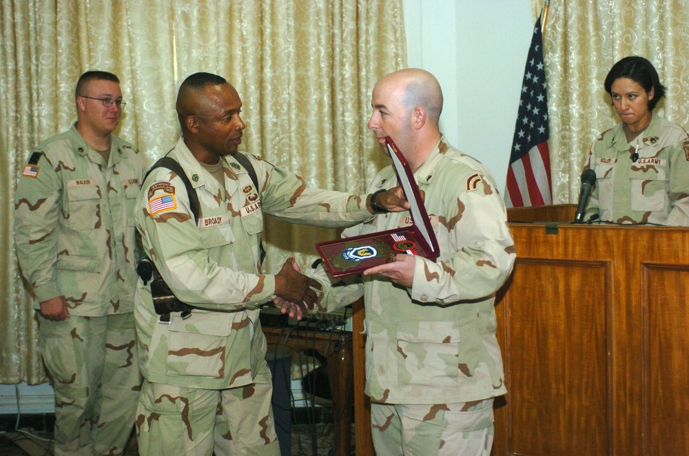 1st Sgt. Maj. Gilmore Soldier of Excellence Board