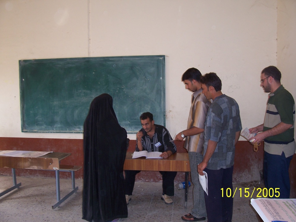 Taji residents line up to cast their votes