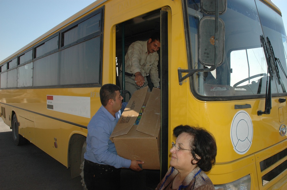 Kirkuk Assistant Director of Education Fawzia Abdulla Awanis