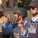 Iraqi police show that they also voted