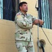 Staff Sgt. Krueger sets up the antenna to fly the TACMAV
