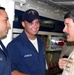 MCPON Scott with Seamen Alaniz and Johnson