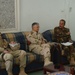 Maj. Gen. David M. Rodriguez meets with an members of the JCC to