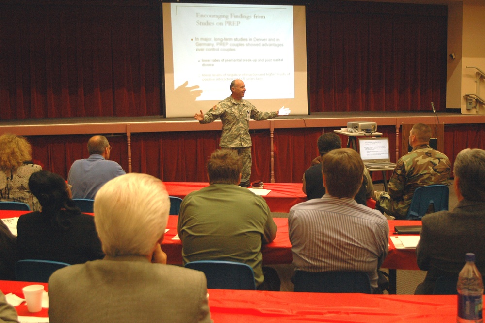 MG Packett Addresses Local Clergymen