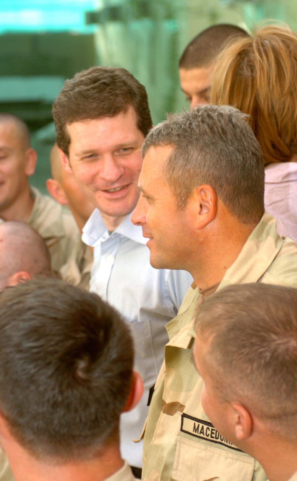 Macedonian Defense Minister and Maj. Gen.