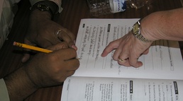 Mrs. Hall's ESL class