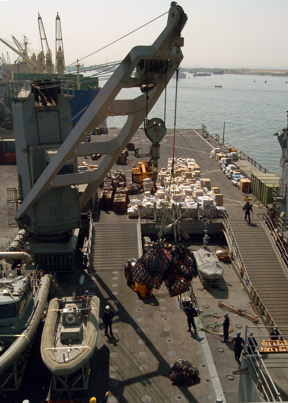 The USS Pearl Harbor Provides Pakistan Earthquake Relief