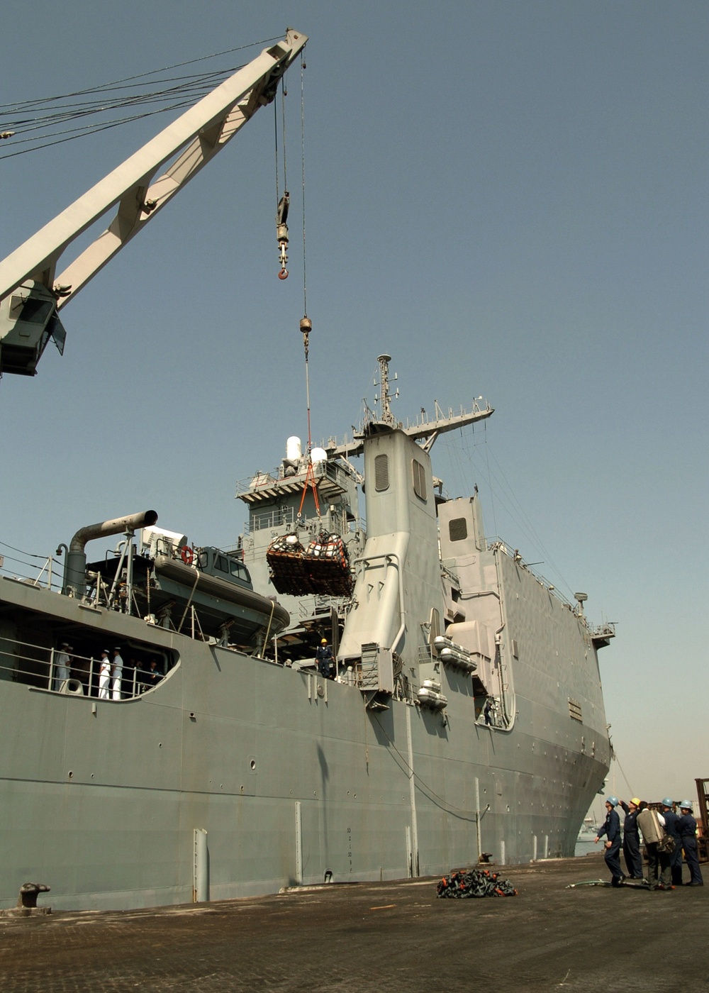 The USS Pearl Harbor Provides Pakistan Earthquake Relief