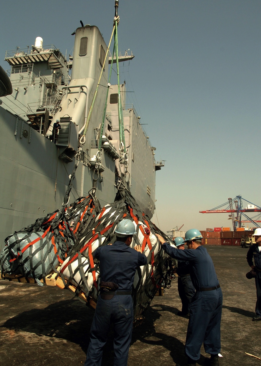 The USS Pearl Harbor Provides Pakistan Earthquake Relief